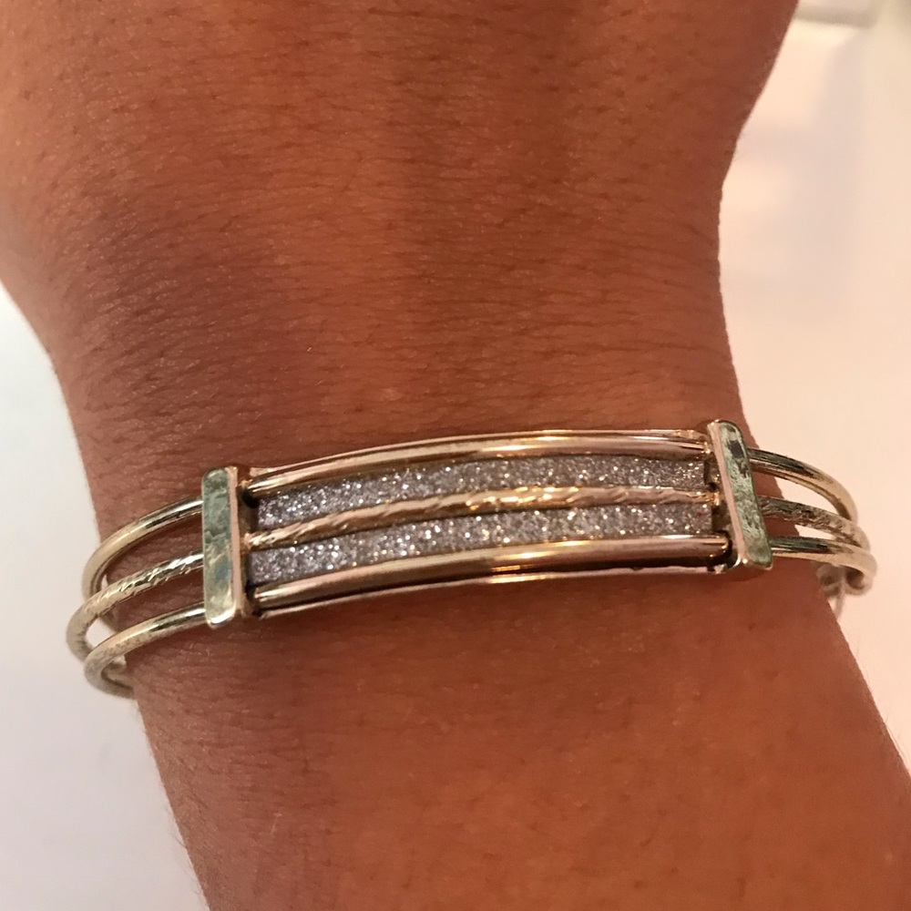 Charming Charlie Gold/Silver Bracelet NWT